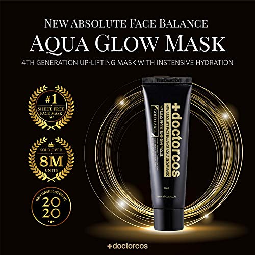 DOCTORCOS 3.71 oz Gold Label New Absolute Face Balance Aqua Glow Mask