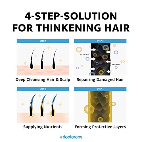 DOCTORCOS CASHMERE PROTEIN SHAMPOO (16.9oz) | Protein Hair Treatment