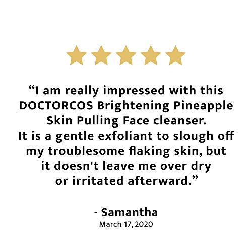 DOCTORCOS Brightening Pineapple Skin Pulling Face Cleanser & Exfoliater 100 ml