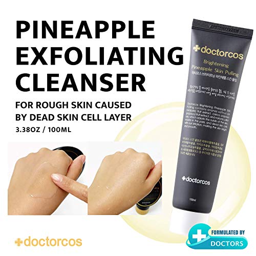 DOCTORCOS Brightening Pineapple Skin Pulling Face Cleanser & Exfoliater 100 ml