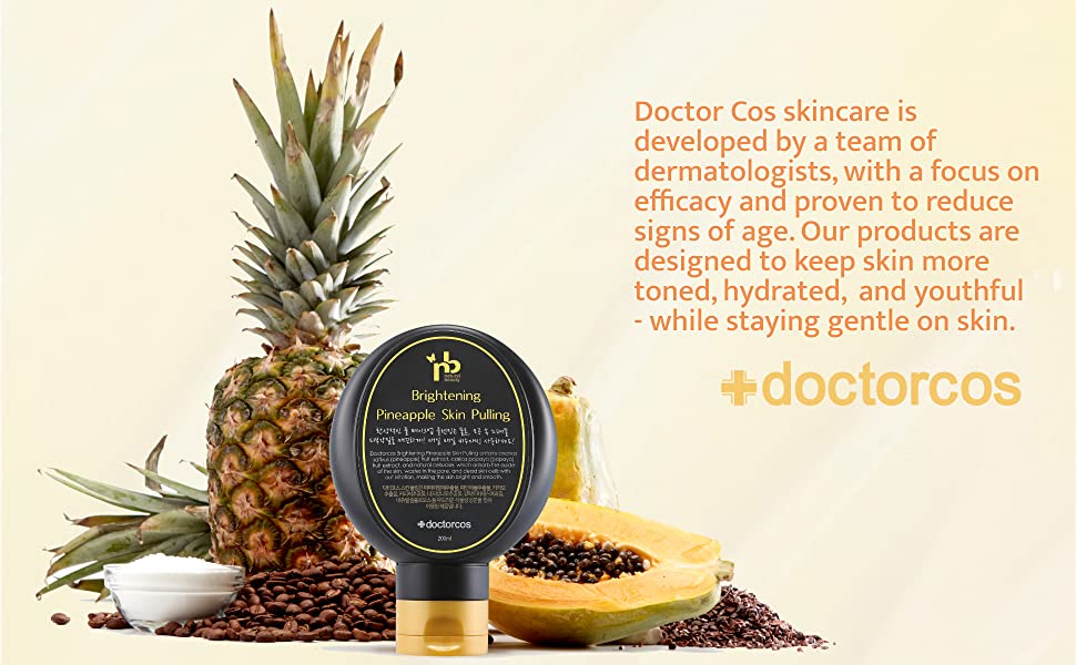 DOCTORCOS Brightening Pineapple Skin Pulling Face Cleanser - 6.76 oz
